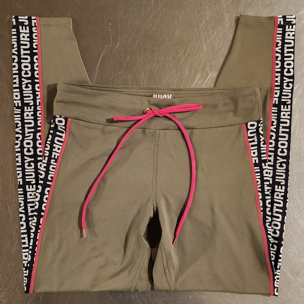 Juicy Couture Leggings with Logo Side Taping | Women | Medium - Picture 3 of 11